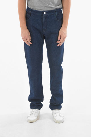 Dark-wash Slim fit Jeans with Logo 19cm