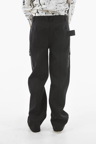 Wool Blend DOUBLE CAVALRY Cargo Pants