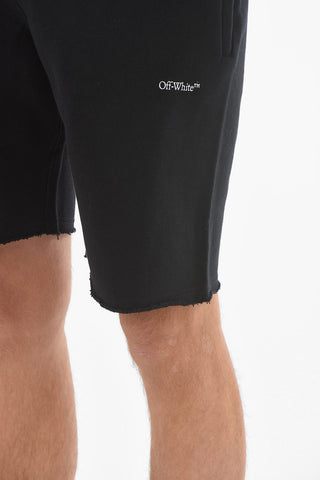 Raw Cut-edged CARAVAGGIO ARROWS Jersey Shorts