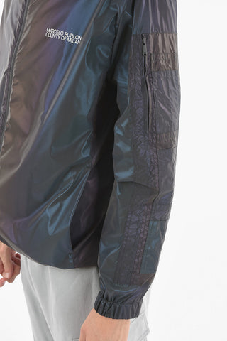 Hooded Reflective Raincoat