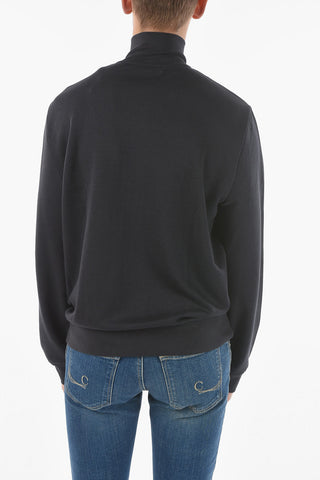 Mock Neck BONINA Front Zipped Sweatshirt