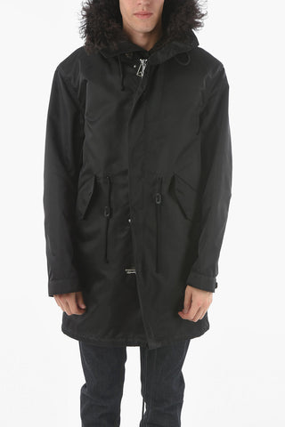 Fur Hood and Lining Nylon Parka