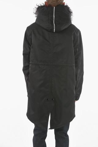Fur Hood and Lining Nylon Parka