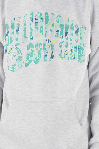 Hooded ARCH LOGO Sweatshirt with Logo Print