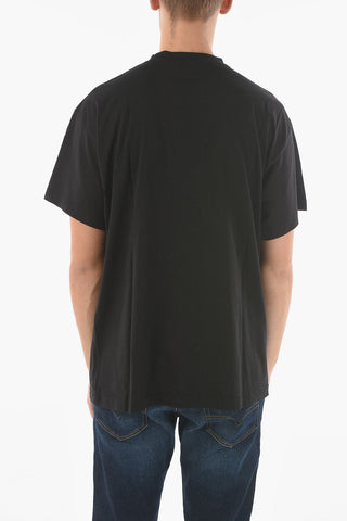 T-shirt girocollo SKI con Stampa