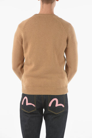 Wool PABLO Crewneck Sweater with Ribbed Hems