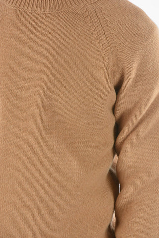 Wool PABLO Crewneck Sweater with Ribbed Hems