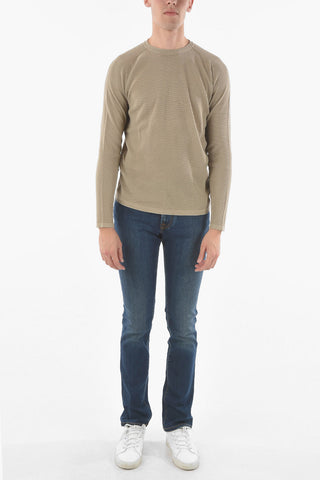 CC COLLECTION Crew Neck GALAS Cotton Sweater