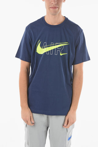 AIR Logo Printed Crew-neck T-shirt