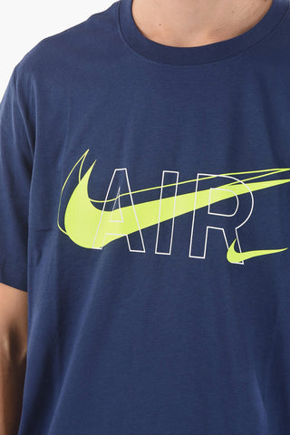 AIR Logo Printed Crew-neck T-shirt
