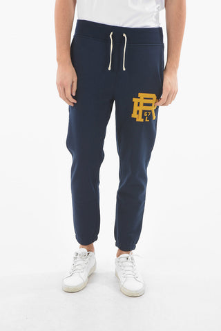 Pantaloni Jogger M CLASSICS in Cotone Felpato con Toppa Logo