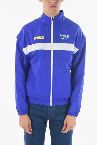 PRINCE Contrasting Details Sweatshirt with Zip Closure