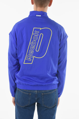 PRINCE Contrasting Details Sweatshirt with Zip Closure