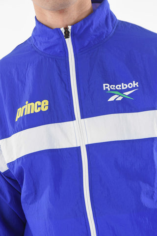 PRINCE Contrasting Details Sweatshirt with Zip Closure