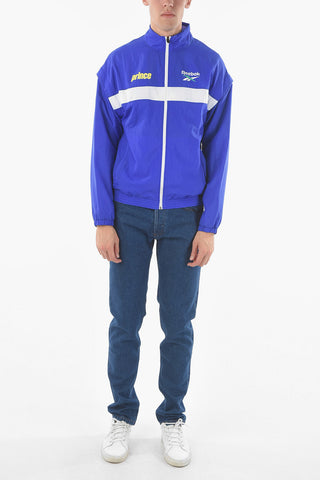 PRINCE Contrasting Details Sweatshirt with Zip Closure