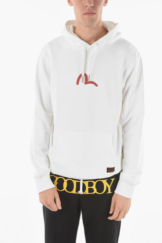 Hooded Sweatshirt with SEAGULL Logo Print