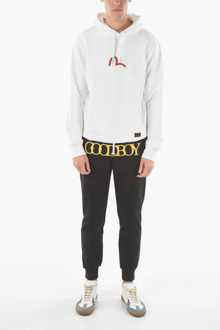 Hooded Sweatshirt with SEAGULL Logo Print