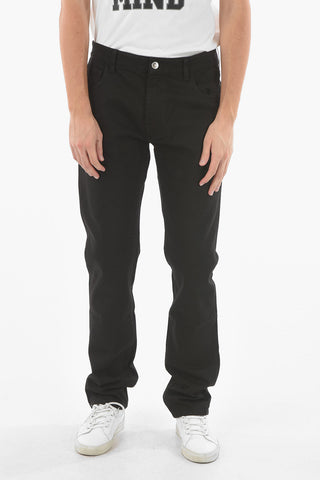 Slim fit 5-pocket Jeans with Logo 19cm