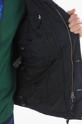 Giacca Hoodie Imbottita con Coulisse in Vita