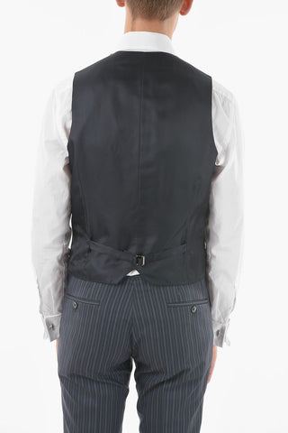 CC COLLECTION Pinstriped Pant CERIM.RESET 3-Piece Suit