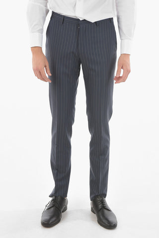 CC COLLECTION Pinstriped Pant CERIM.RESET 3-Piece Suit