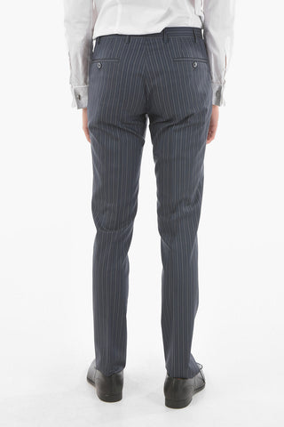 CC COLLECTION Pinstriped Pant CERIM.RESET 3-Piece Suit