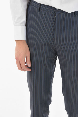 CC COLLECTION Pinstriped Pant CERIM.RESET 3-Piece Suit
