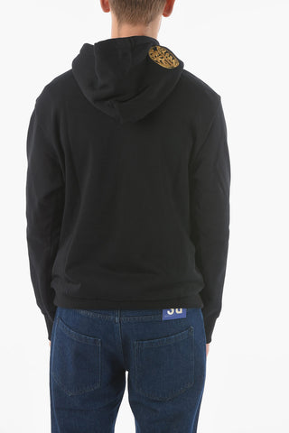Felpa Hoodie con Stampa Logo Grafica