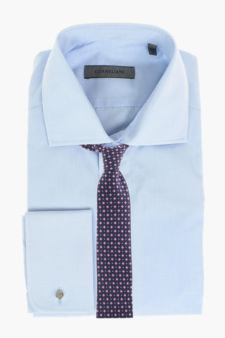 COUTURE Standard Collar Popeline Cotton Shirt