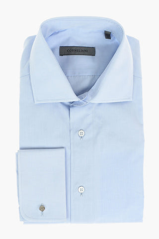 COUTURE Standard Collar Popeline Cotton Shirt