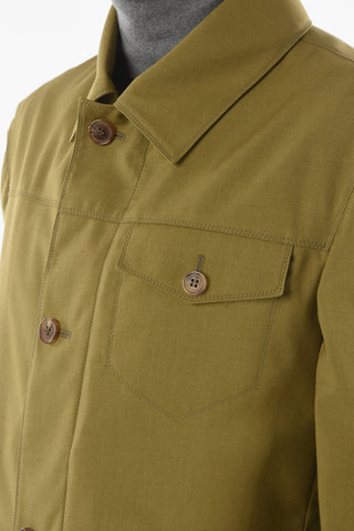 ID Water Resistant Outerwear Jacket with Zip Closure