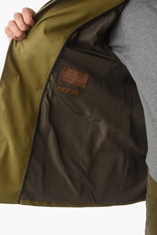 ID Water Resistant Outerwear Jacket with Zip Closure