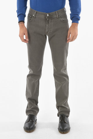 ID LUXURY DENIM 5 Pocket Stretch Cotton Denim
