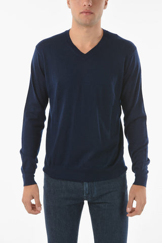 V Neck Pure Cashmere Sweater