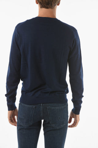 V Neck Pure Cashmere Sweater