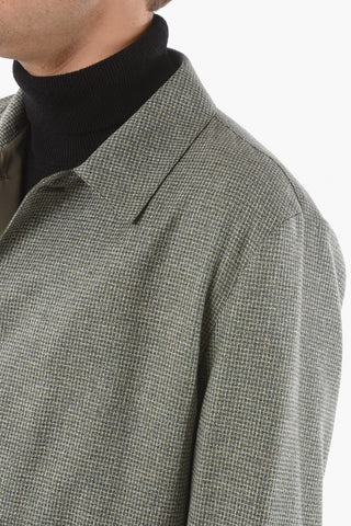 ID Reversible Melange Balmacaan Coat