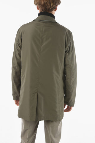 ID Reversible Melange Balmacaan Coat