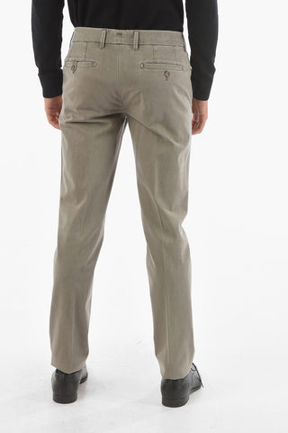 ID stretch cotton SHIMIZU chino pants