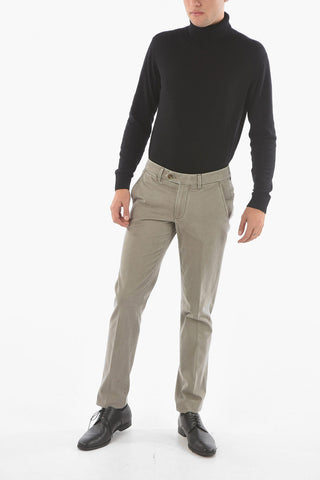 ID stretch cotton SHIMIZU chino pants