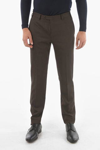 Pantaloni ACADEMY in Lana a 4 Tasche