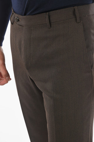 Pantaloni ACADEMY in Lana a 4 Tasche