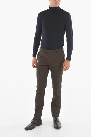 Pantaloni ACADEMY in Lana a 4 Tasche