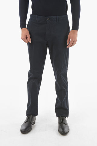 ID Cotton Stretch Mid-rise MALGA Chino Pants