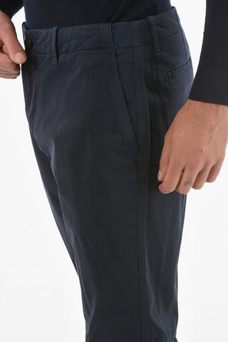 ID Cotton Stretch Mid-rise MALGA Chino Pants