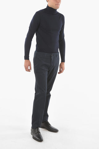 ID Cotton Stretch Mid-rise MALGA Chino Pants