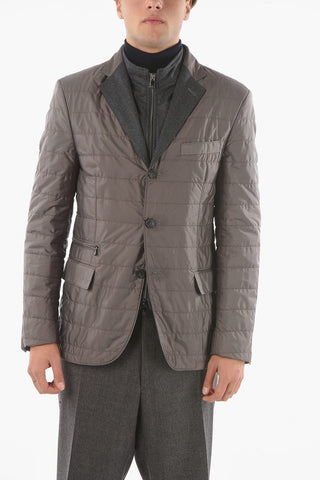 ID Quilted Lightweight Jacket with Removable Vest