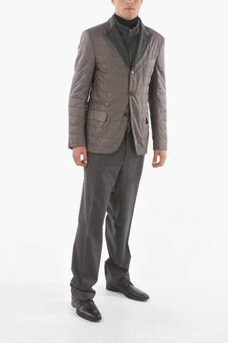 ID Quilted Lightweight Jacket with Removable Vest