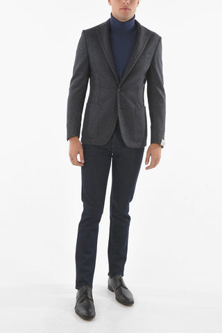 Unlined SPORTSWEAR Herringbone Wool Blazer