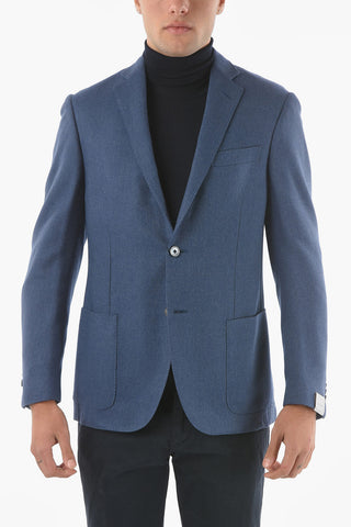 Side Vents Twill ACADEMY SOFT 2-Buttons Blazer
