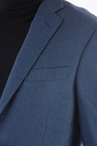 Side Vents Twill ACADEMY SOFT 2-Buttons Blazer